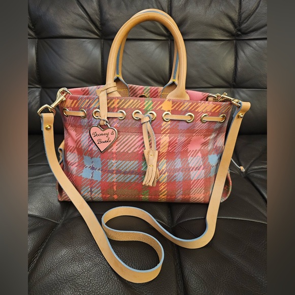 Dooney & Bourke Pink Tassel Handbags Crossbody Bag Detachable Strap *Limited* - Picture 6 of 10